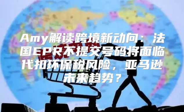 Amy解读跨境新动向：法国EPR不提交号码将面临代扣环保税风险，亚马逊未来趋势？