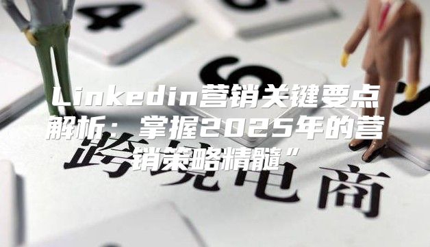 Linkedin营销关键要点解析：掌握2025年的营销策略精髓”
