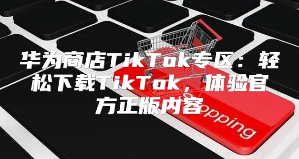 华为商店TikTok专区：轻松下载TikTok，体验官方正版内容