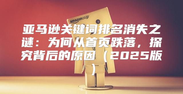 亚马逊关键词排名消失之谜：为何从首页跌落，探究背后的原因2025版