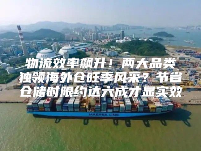 物流效率飙升！两大品类独领海外仓旺季风采？节省仓储时限约达六成才显实效