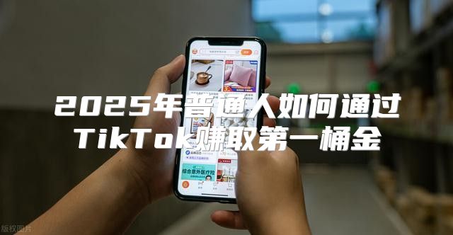 2025年普通人如何通过TikTok赚取第一桶金