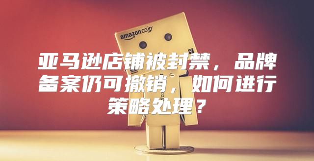 亚马逊店铺被封禁，品牌备案仍可撤销，如何进行策略处理？