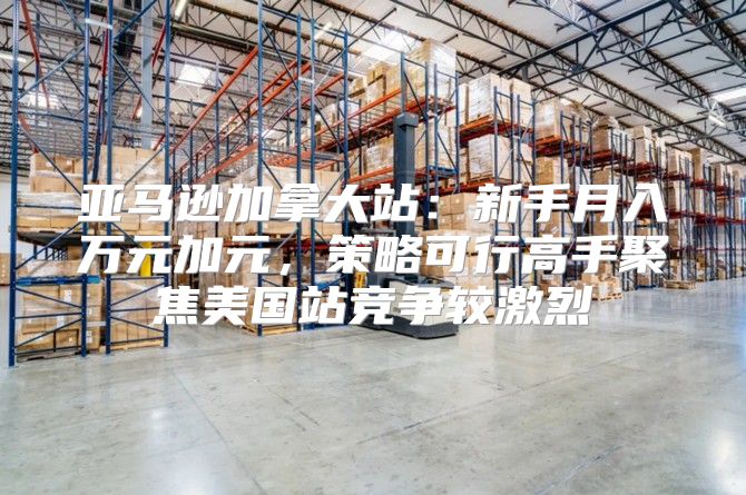 亚马逊加拿大站：新手月入万元加元，策略可行高手聚焦美国站竞争较激烈