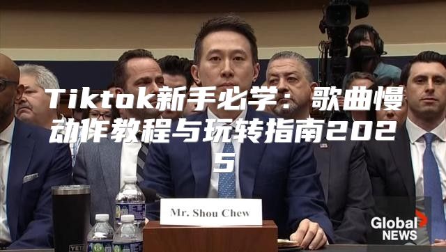 Tiktok新手必学：歌曲慢动作教程与玩转指南2025