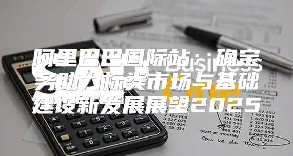 阿里巴巴国际站：确定务助力标类市场与基础建设新发展展望2025