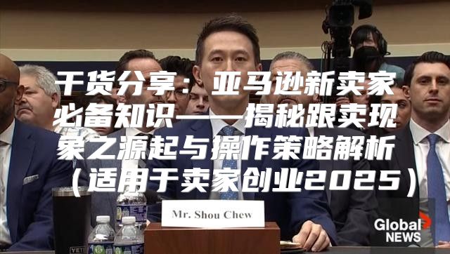 干货分享：亚马逊新卖家必备知识——揭秘跟卖现象之源起与操作策略解析适用于卖家创业2025