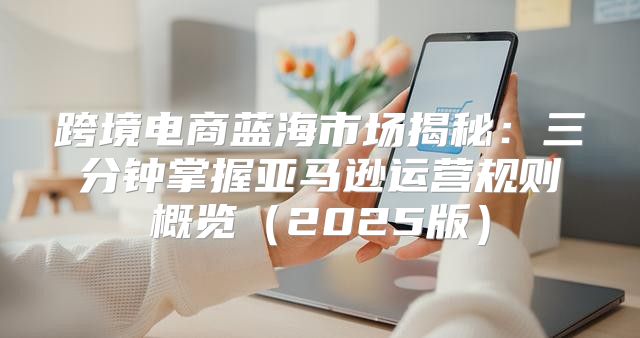 跨境电商蓝海市场揭秘：三分钟掌握亚马逊运营规则概览2025版