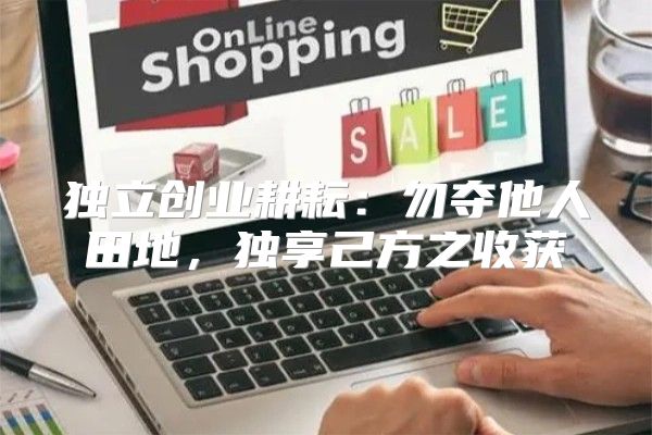 独立创业耕耘：勿夺他人田地，独享己方之收获