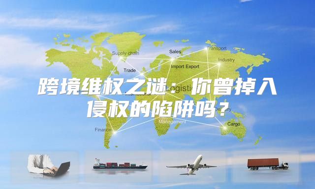 跨境维权之谜：你曾掉入侵权的陷阱吗？