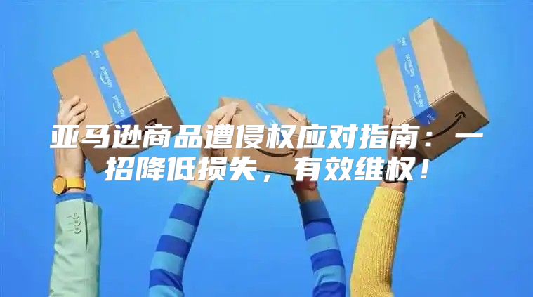 亚马逊商品遭侵权应对指南：一招降低损失，有效维权！
