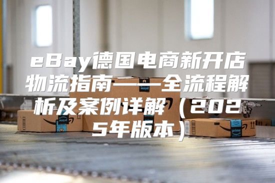 eBay德国电商新开店物流指南——全流程解析及案例详解2025年版本
