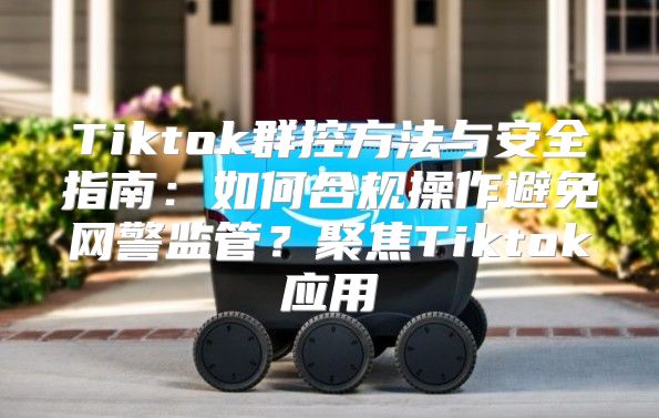Tiktok群控方法与安全指南：如何合规操作避免网警监管？聚焦Tiktok应用