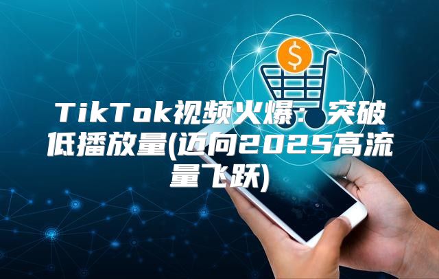 TikTok视频火爆：突破低播放量(迈向2025高流量飞跃)