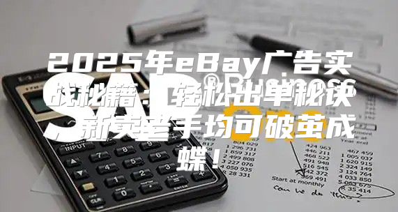 2025年eBay广告实战秘籍：轻松出单秘诀，新卖老手均可破茧成蝶！