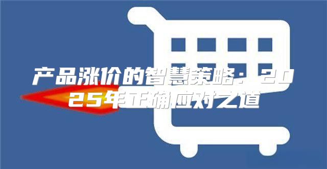 产品涨价的智慧策略：2025年正确应对之道