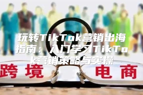 玩转TikTok营销出海指南：入门学习TikTok营销策略与实操