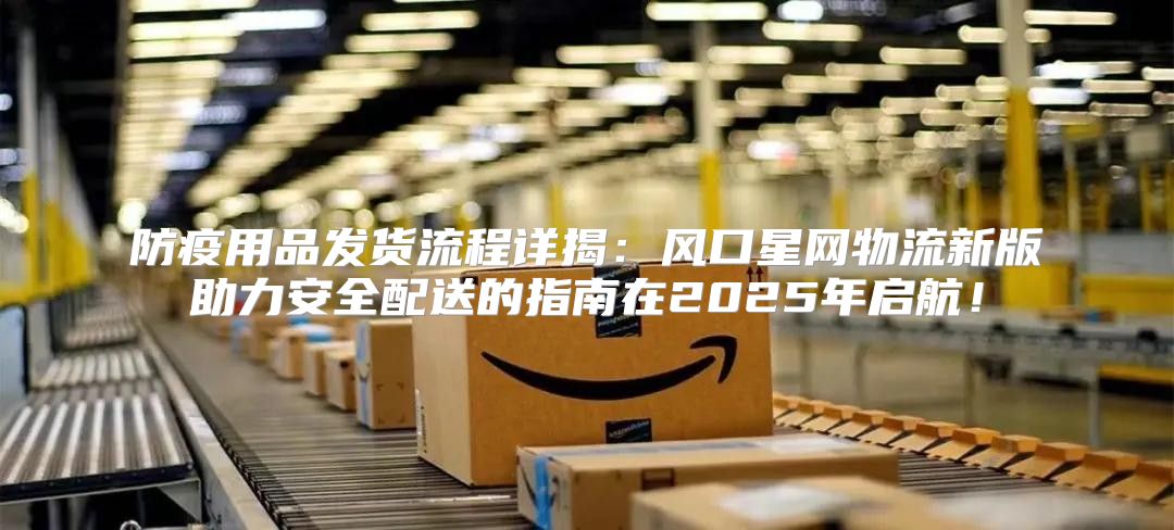 防疫用品发货流程详揭：风口星网物流新版助力安全配送的指南在2025年启航！