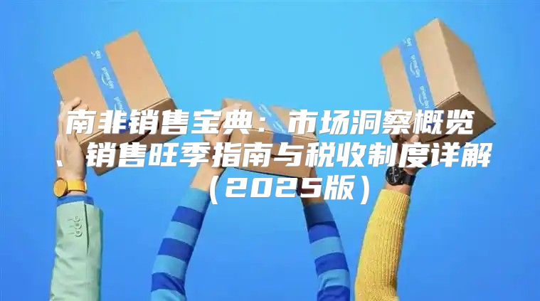南非销售宝典：市场洞察概览、销售旺季指南与税收制度详解2025版