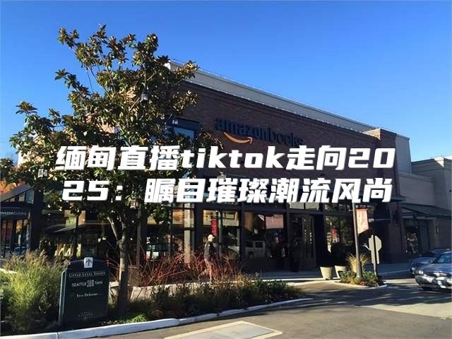 缅甸直播tiktok走向2025瞩目璀璨潮流风尚