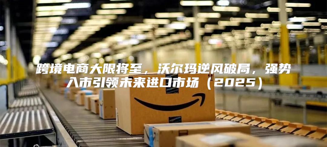 跨境电商大限将至，沃尔玛逆风破局，强势入市引领未来进口市场2025
