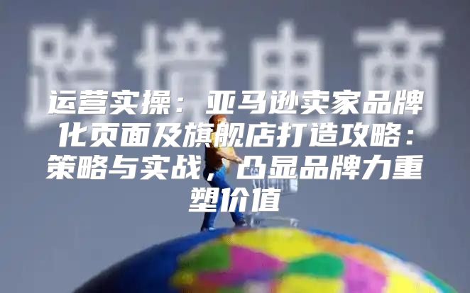 运营实操：亚马逊卖家品牌化页面及旗舰店打造攻略：策略与实战，凸显品牌力重塑价值
