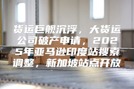 货运巨舰沉浮，大货运公司破产申请，2025年亚马逊印度站搜索调整，新加坡站点开放