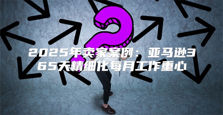 2025年卖家案例：亚马逊365天精细化每月工作重心