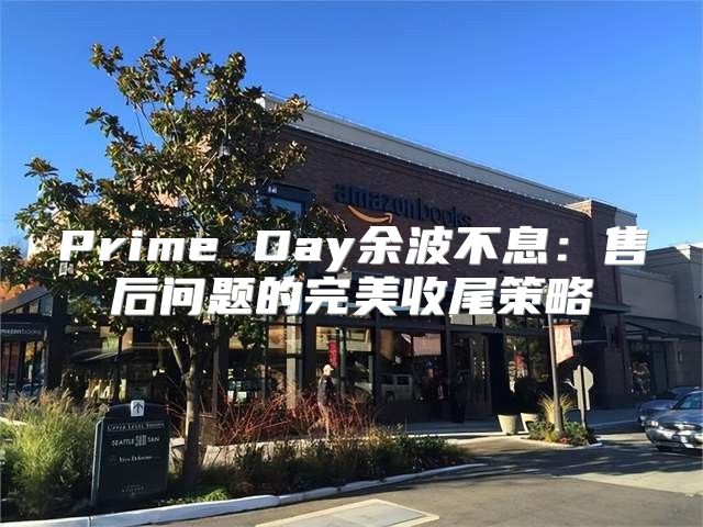 Prime Day余波不息：售后问题的完美收尾策略