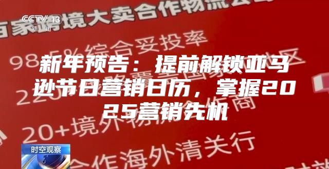 新年预告：提前解锁亚马逊节日营销日历，掌握2025营销先机