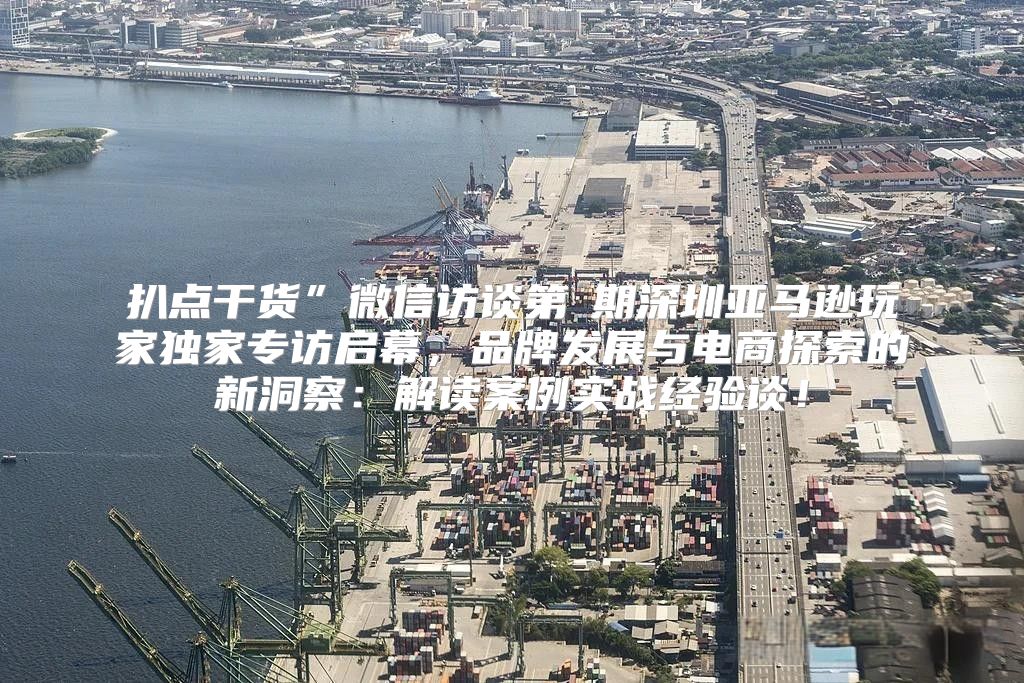 扒点干货”微信访谈第②期深圳亚马逊玩家独家专访启幕，品牌发展与电商探索的新洞察：解读案例实战经验谈！