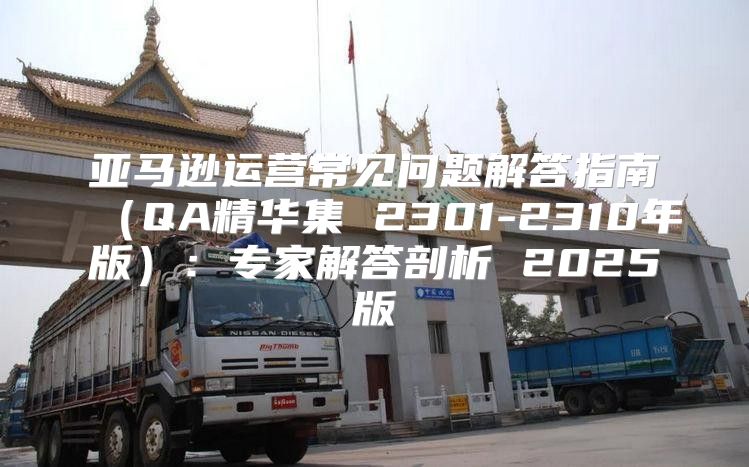 亚马逊运营常见问题解答指南QA精华集 2301-2310年版：专家解答剖析 2025版