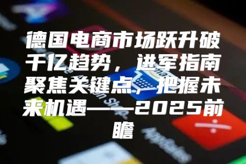 德国电商市场跃升破千亿趋势，进军指南聚焦关键点，把握未来机遇——2025前瞻