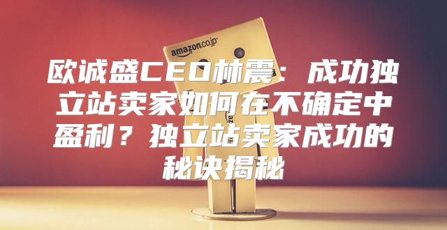 欧诚盛CEO林震：成功独立站卖家如何在不确定中盈利？独立站卖家成功的秘诀揭秘