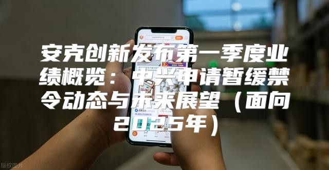 安克创新发布第一季度业绩概览：中兴申请暂缓禁令动态与未来展望面向2025年