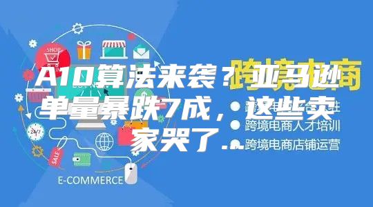 A10算法来袭？亚马逊单量暴跌7成，这些卖家哭了...