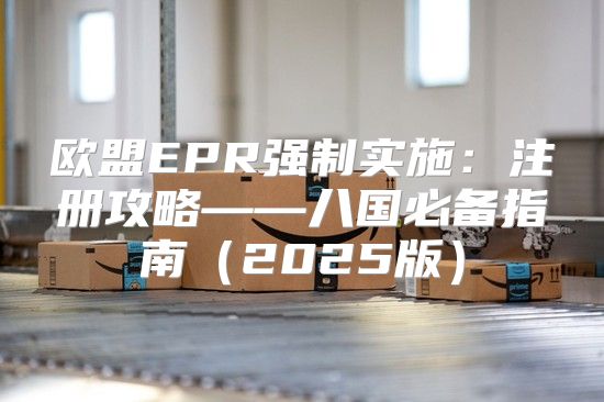 欧盟EPR强制实施：注册攻略——八国必备指南2025版