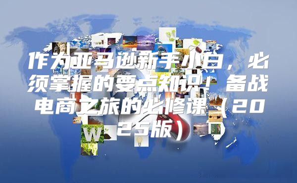 作为亚马逊新手小白，必须掌握的要点知识！备战电商之旅的必修课2025版