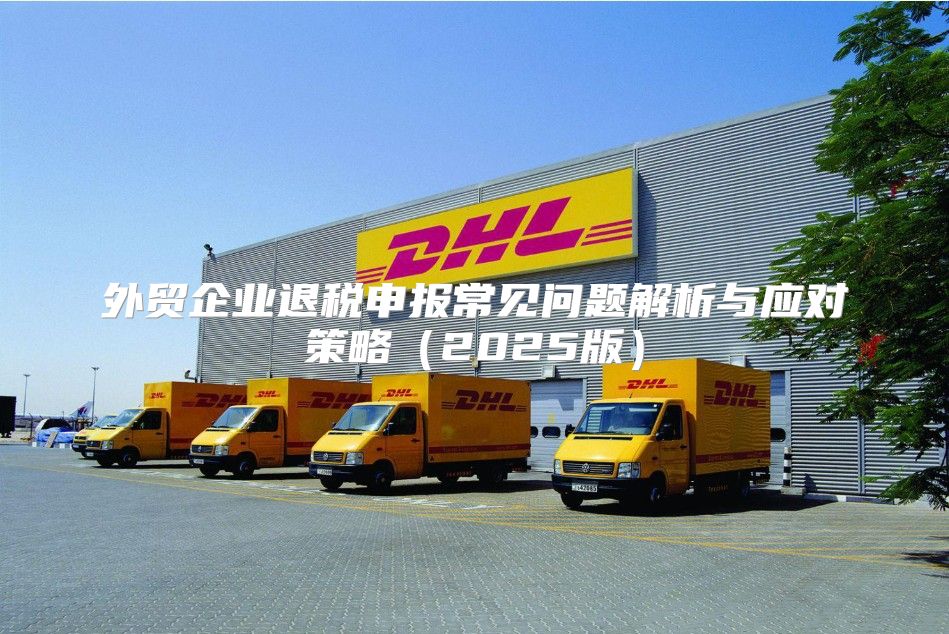 外贸企业退税申报常见问题解析与应对策略2025版
