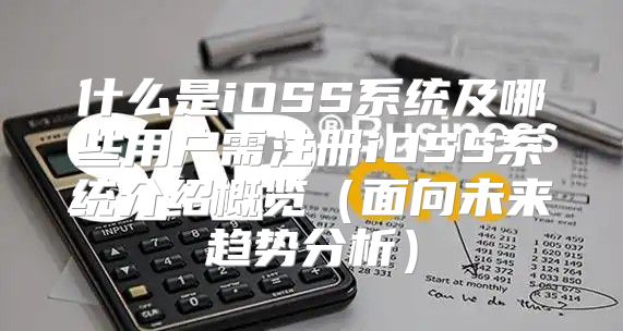 什么是iOSS系统及哪些用户需注册iOSS系统介绍概览面向未来趋势分析
