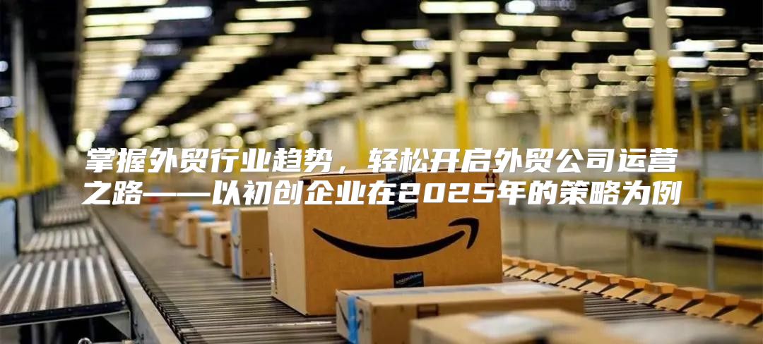 掌握外贸行业趋势，轻松开启外贸公司运营之路——以初创企业在2025年的策略为例