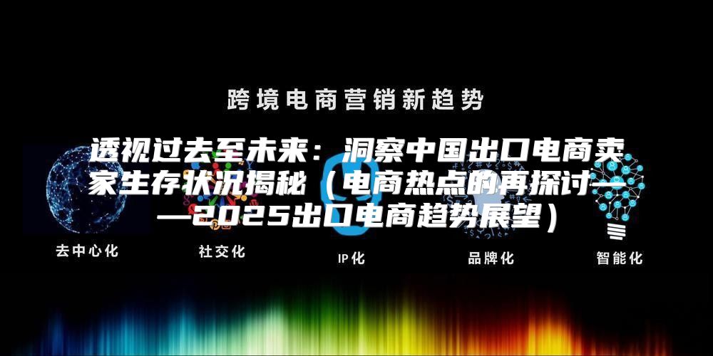透视过去至未来：洞察中国出口电商卖家生存状况揭秘电商热点的再探讨——2025出口电商趋势展望