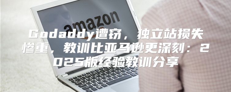 Godaddy遭窃，独立站损失惨重，教训比亚马逊更深刻：2025版经验教训分享