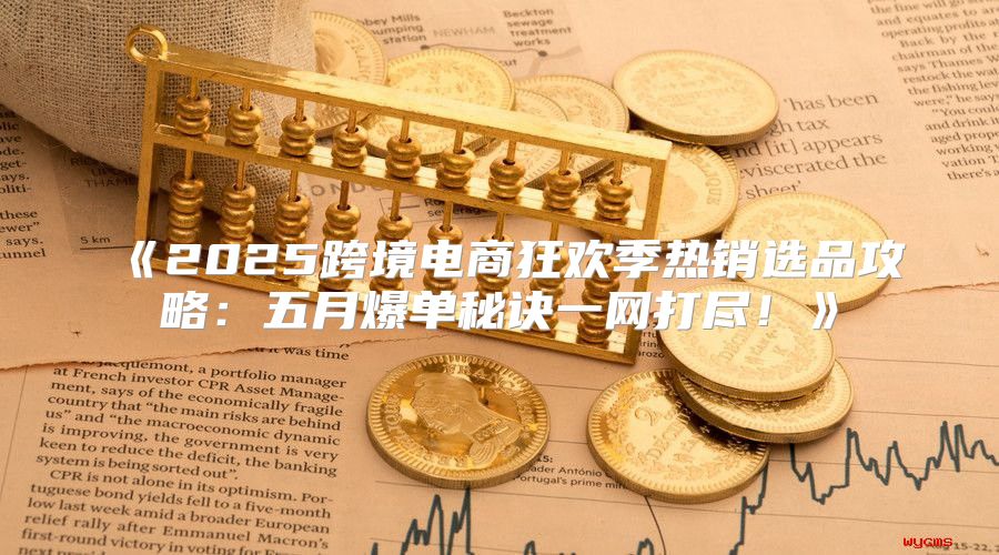 2025跨境电商狂欢季热销选品攻略：五月爆单秘诀一网打尽！