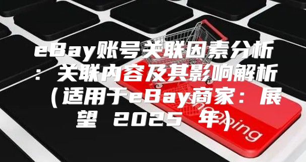 eBay账号关联因素分析：关联内容及其影响解析适用于eBay商家：展望 2025 年