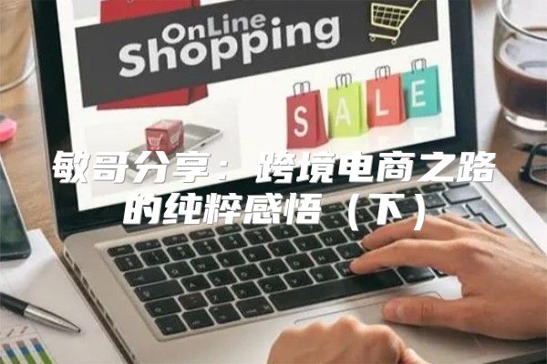 敏哥分享：跨境电商之路的纯粹感悟下