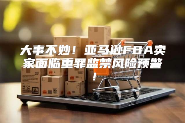 大事不妙！亚马逊FBA卖家面临重罪监禁风险预警！