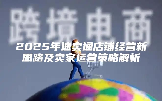 2025年速卖通店铺经营新思路及卖家运营策略解析