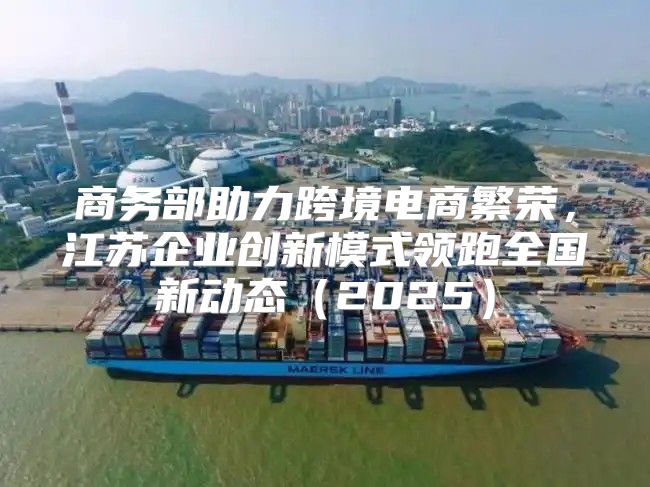 商务部助力跨境电商繁荣，江苏企业创新模式领跑全国新动态2025