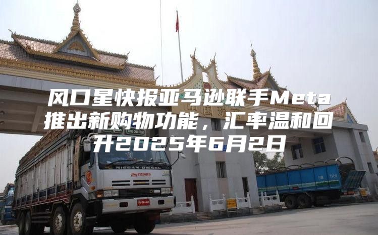 风口星快报亚马逊联手Meta推出新购物功能，汇率温和回升2025年6月2日